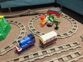 RARE Thomas And Friends Duplo Lego Sets 3354, 5543, 5546 + Tracks And Bridge