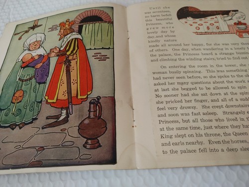 Vintage SLEEPING BEAUTY, Sam Gabriel and Sons, Linenette, #432 - Bild 3 von 3