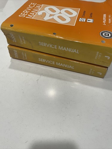 2000 Chevrolet Cavalier Pontiac Sunfire Factory Service Repair Manuals 2 Volumes - Picture 9 of 9