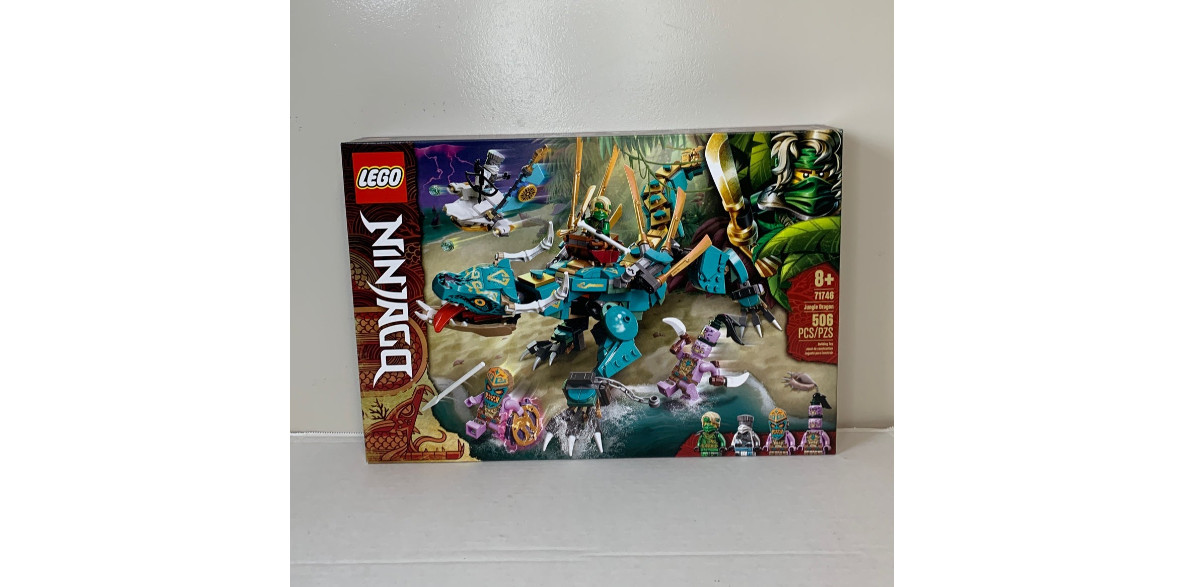 LEGO NINJAGO Jungle Dragon 71746 Playset Building Kit 506pcs Retired Set