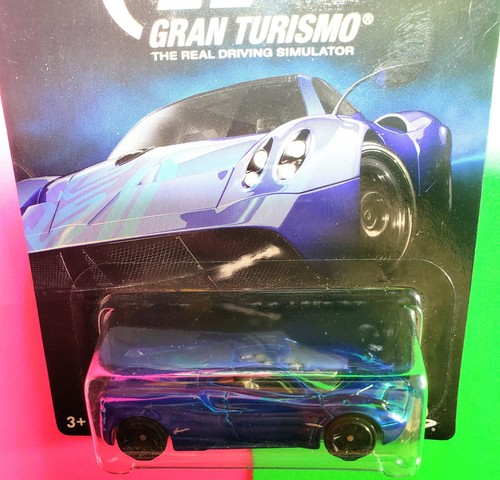 2016 Hot Wheels Gran Turismo Pagani Huayra blau 4/8 - Bild 5 von 6