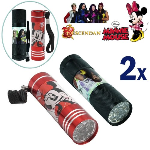 2Pack Licensed 9 LED Aluminum Torches 8.7cm Kids Pocket Torch for Indoor Outdoor - Picture 71 of 105