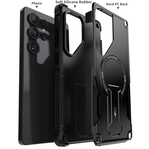 Funda Ultra Para Samsung S24/S24+/S24 + Correa Teléfono Cordón Vidrio Templado - Imagen 8 de 57