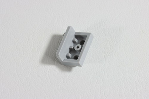 LEGO® Light Bluish Gray Bracket 1 x 2 - 1 x 2 MOC parts 99781 - 100 pcs - Picture 2 of 8