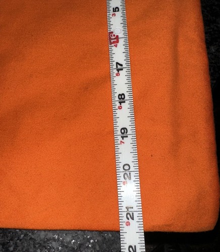 Hermes Orange Extra Large Dust Bag Authentic 28” X ” X 20.5.” France - Picture 2 of 3