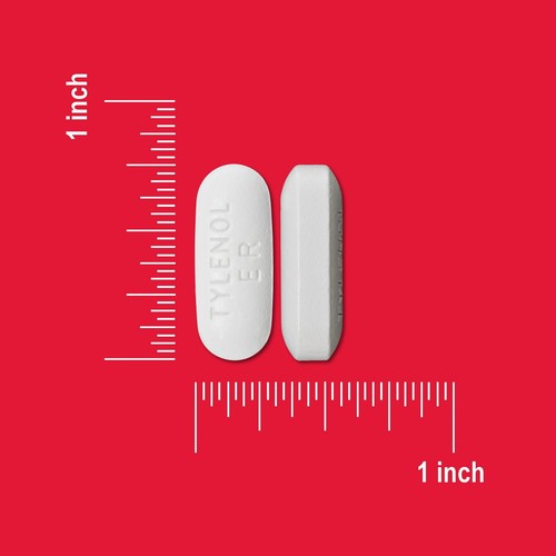 Tylenol 8 Hour Arthritis & Joint Pain Acetaminophen Caplets, 100 Count - Picture 2 of 3