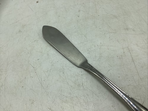 Oneida ABOR ROSE Stainless TRUE ROSE Master Butter Knife 6 3/4" 1881 Rogers  - Picture 3 of 12