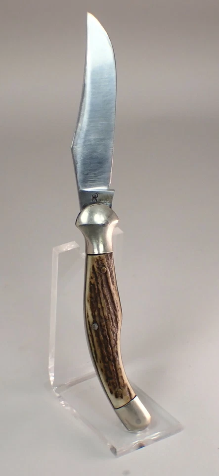 Early Simón Cuchillerías Albacete Stag Traditional Spanish Navaja Pocket Knife - Image 2 of 4