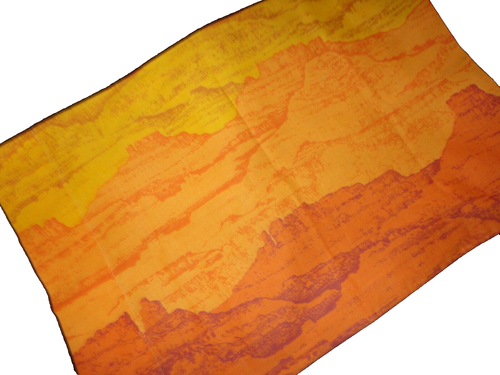 VINTAGE MARLBOROUGH DESERT CANYON ORANGE SCENIC (3P) KING & STANDARD PILLOWCASES - Picture 8 of 9