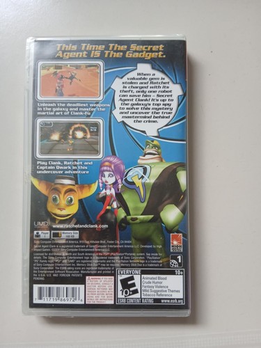Secret Agent Clank (Sony PSP, 2008) new Sealed - Picture 2 of 4