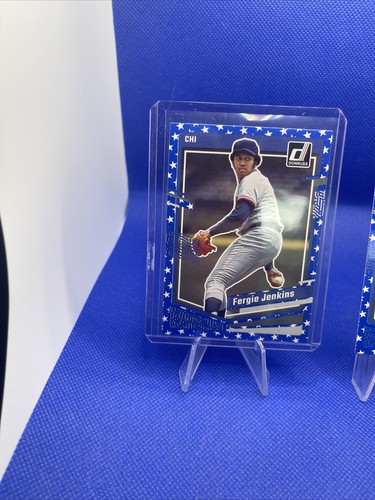 Fergie Jenkins Panini Donruss 2023 ""Giorno dell'Indipendenza"" stampa breve variazione X2 - Foto 5 di 6