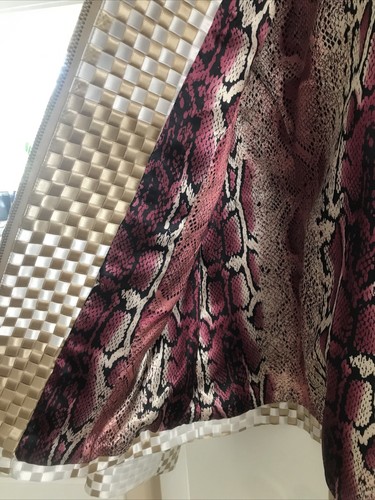Lisa International gefütterte Jacke Größe 14 gold/weiß gewebt kariert Reißverschluss viel cool! - Bild 6 von 12