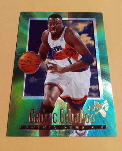 1996-97 Skybox E-X2000 #55 Cedric Ceballos - NBA - Suns - Picture 1 of 2
