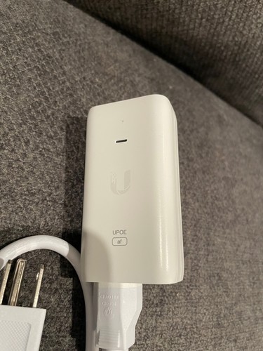 Ubiquiti UniFi U-PoE-AF PoE Injektor UPOE af mit Netzkabel WEISS - Bild 2 von 3