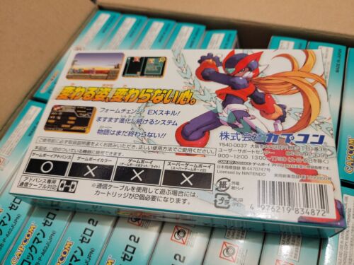 Rockman Zero 2 (2003) Brand New Factory Boxed Japan Gameboy Advance Import - Picture 10 of 16