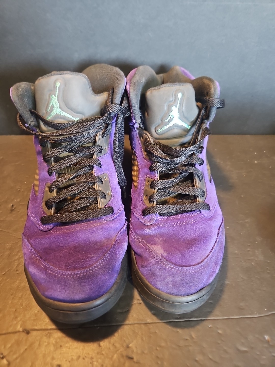Size 10, Jordan 5 Retro Alternate Grape 2020 Good… - image 3