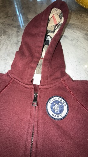 Burberry Baby Set weinrot Sweatshirt Jacke Hoodie 2Y und 2Y Jeans Nova - Bild 3 von 8