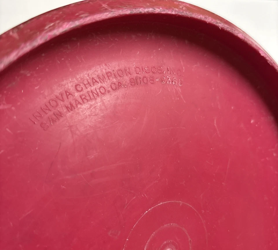 Innova Aviar, DX “Hands Putter” Red 1989 Exclusive Old Run San Marino RARE Used - Image 3 of 4