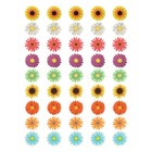 45Pcs Bulletin Board Flower Bulletin Decor Floral Decor Paper