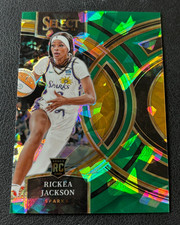 Rickea Jackson 2024 Panini Select WNBA Premier Level Green Ice Prizm #127
