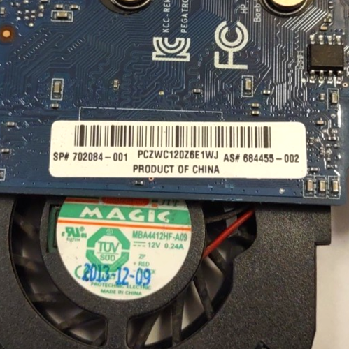 HP NVIDIA GeForce GT630 2GB GDDR3 PCIe x16 Video Card 702084-001 2x DP 1x DVI - Picture 4 of 4