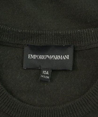 EMPORIO ARMANI Sweaters Dark BrownxOrangexWhite(Border) 2200562205037 - Picture 3 of 6