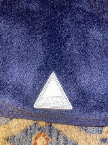 LL BEAN KIDS 3T ZIP UP FLEECE JACKET NAVY BLUE WITH EARS ON HOOD NEW WITH TAGS - Picture 7 of 7