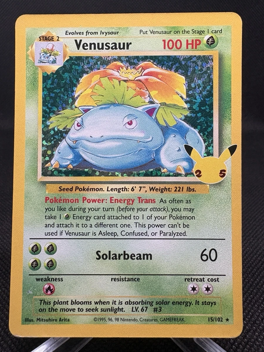 Venusaur Pokémon TCG Cards for sale | eBay