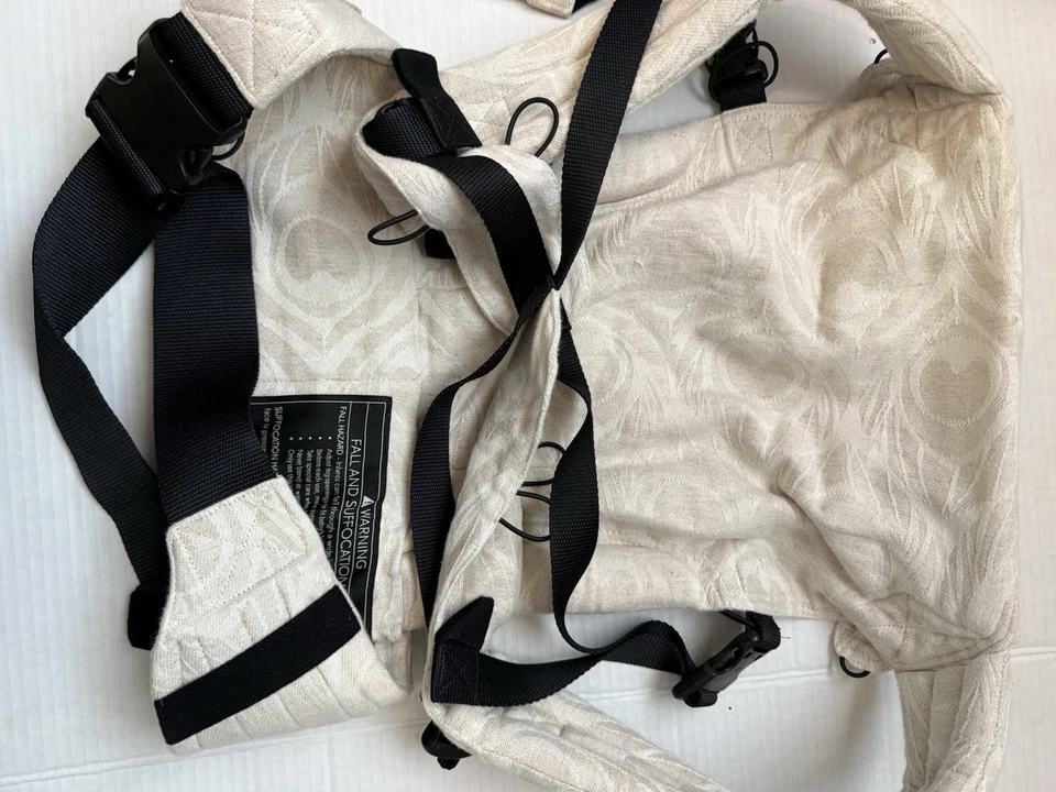 Portabebés Artipoppe Zeitgeist Argus Avena en Lino Usado Excelente Estado - Imagen 4 de 4