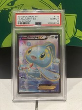 XY Breakpoint Manaphy EX 116/122 Psa 10