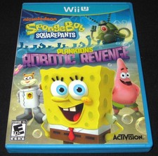 SpongeBob SquarePants: Plankton's Robotic Revenge (Nintendo Wii U 2013) Complete