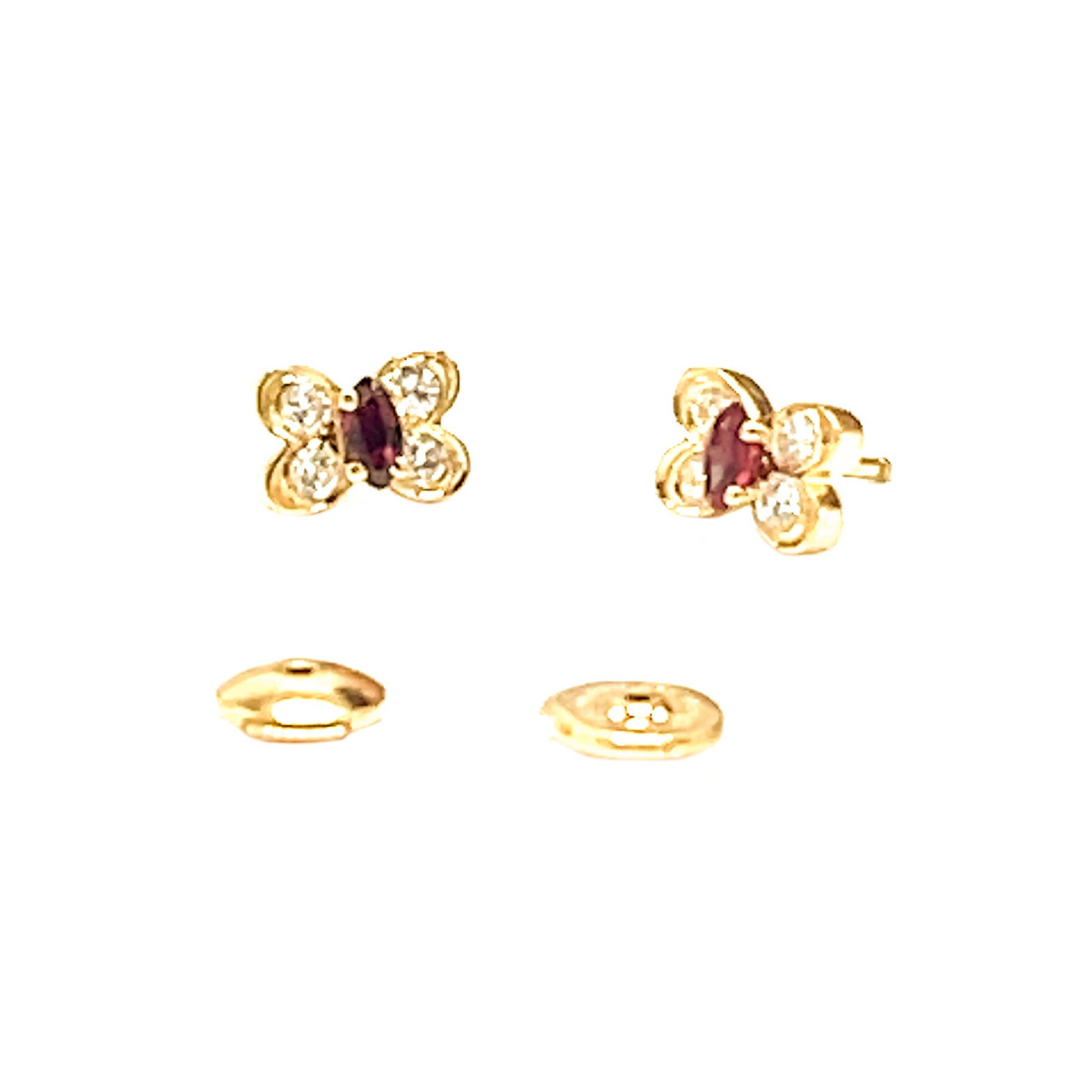 Van Cleef and Arpels Ruby and Diamond Butterfly E… - image 3