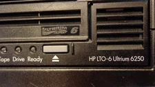 HP HPe Ultrium 6250 LTO6 SAS HH External Tape Drive EH970A 684882-001