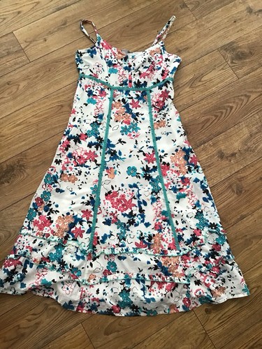 Per Una Strappy Floral Sun Dress Size 16L and Shorty Cardigan - Picture 2 of 7