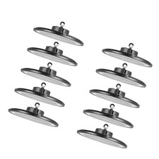 Uimoso 10 Pack LED High Bay Lights 150W 6000K 21000LM for Warehouse and Workshop
