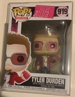 FUNKO POP MOVIES FIGHT CLUB TYLER DURDEN #919 + POP PROTECTOR BRAD PITT