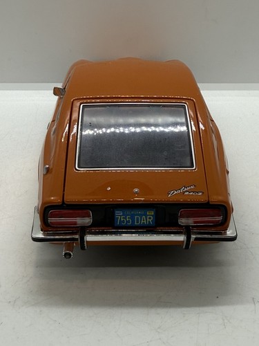 1971 Datsun 240Z Maisto 1:18 Scale Diecast Metal Car Model RARE COLOR Orange - Picture 4 of 6