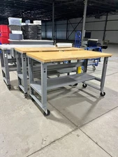 60" x 30" Adjustable Composite Wood Work/Packing Table by Uline