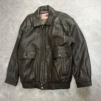 ジャケット・アウター A-2 archive leather flight jacket Archive FLYING TIGERS A-2 Leather Flight Jacket L Dark Brown