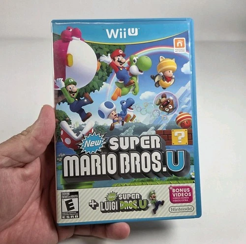 New Super Mario Bros. U + New Super Luigi U. (Nintendo Wii U, 2013) No Manual