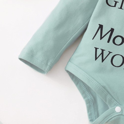 JUEGO DE 4 PIEZAS 6-12 Meses Infantil Niña Conjunto Ropa Pantalones Conjunto Diadema VERDE - Imagen 9 de 9
