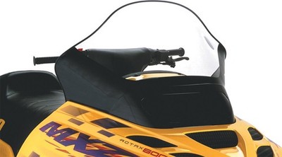 Powermadd 13251 Windshield Tall - 15.5'' Clear w/Black