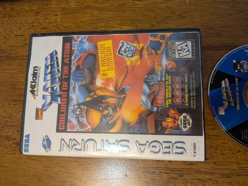 X-Men Children of the Atom Sega Saturn 1996 NTSC Fighting Game Replacement Case. - Picture 2 of 7