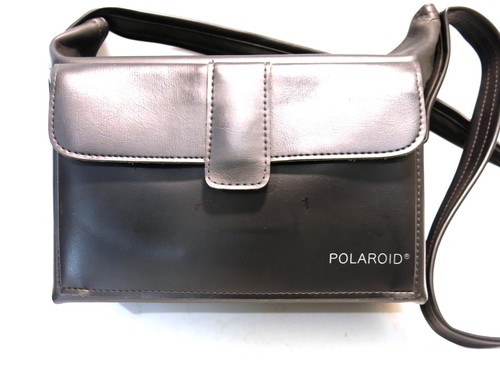 Vintage Polaroid SX-70 Sonar Kamera Tragetasche mit Gurt 10"x 7"x 4"