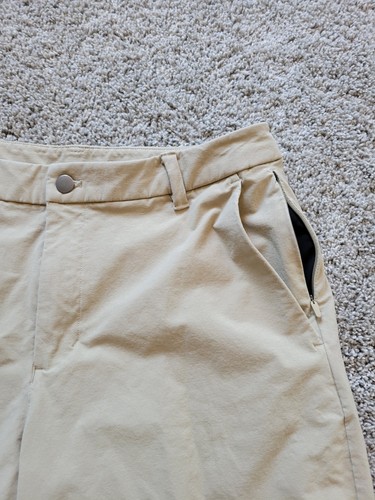 Lululemon ABC Commission VERSATWILL Shorts 9" Men's 32 Beige CLASSIC FIT Golf - Picture 4 of 5