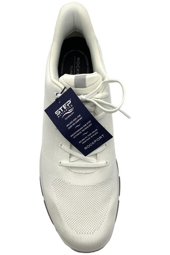 Rockport Sneakers Uomo Rafferty Step Activated Casual Bianco - Foto 2 di 3