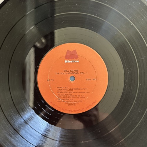 Bill Evans The Solo Sessions Album Volume 1 Milestone Records Rare Jazz - Picture 4 of 13