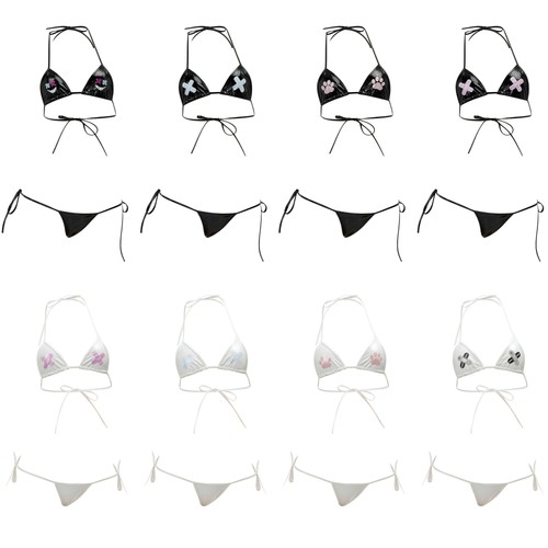 Damen Nachtwäsche Sexy Bademode Intim Dessous Schlafzimmer BH Bikini Badeanzug - Bild 2 von 79