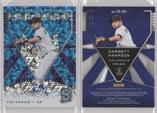 2020 Chronicles Spectra Signatures Neon Blue Prizm /60 Garrett Hampson Auto