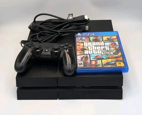 Sony PlayStation 4 PS4 500GB Console CUH-1215A Bundle
